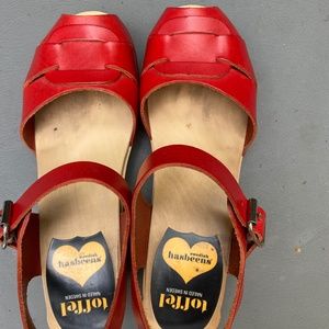 Swedish Hasbeens clog sandels